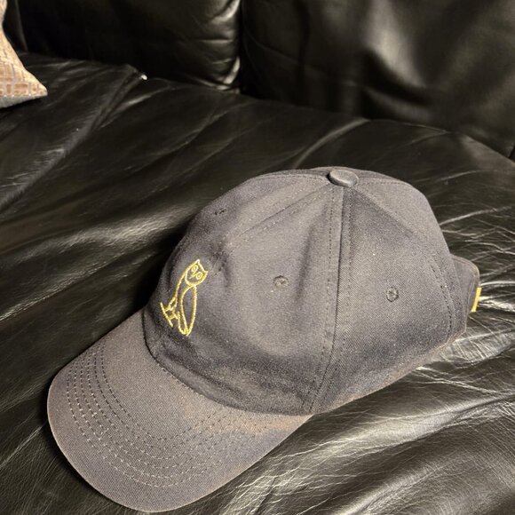 Authentic Octobers Very Own Hat OVO Black with Gold Baseball Cap - MINT - Picture 3 of 6